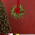 thumbnail image 4 of 4Pcs Mini Christmas Wreaths,Artificial Christmas Cabinet Kitchen Wreaths,Farmhouse Winter Wreath for Front Door, Window, Mantel, Fireplace Indoor Home Xmas Decor, 4 of 7