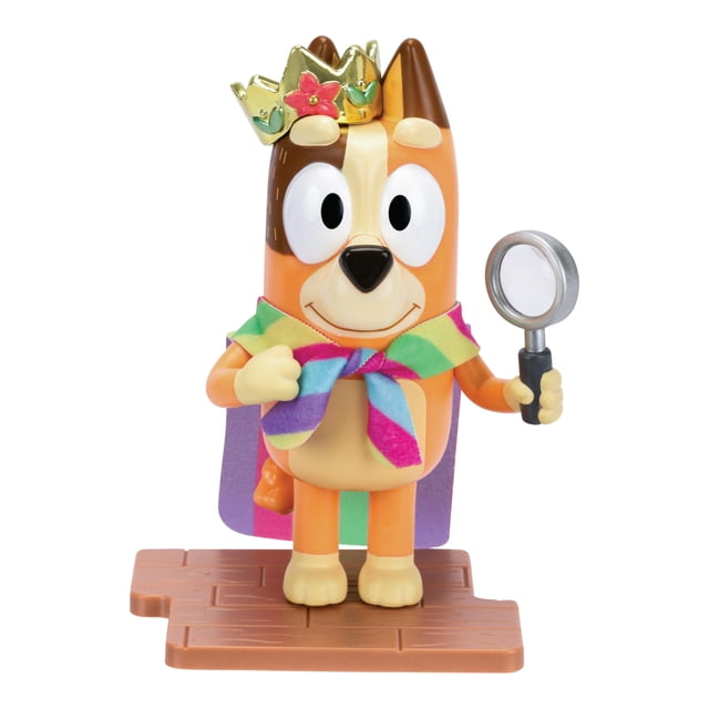 Figura Bluey Reina Chilli 12,7 cm Edición Especial para Coleccionistas