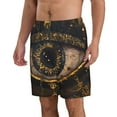thumbnail image 2 of Fotbe Mystical Golden Eye Trajes de Baño Estampados para Hombre, Shorts de Verano de Secado Rápido, Ropa de Playa, Bañadores-X-Large, 2 of 6