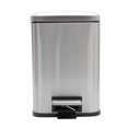 thumbnail image 1 of Bote De Basura Cuadrado 6l Plateado Home Styles, 1 of 9
