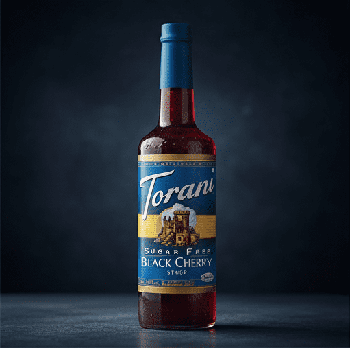 Torani Black Cherry Sugar Free Syrup cs 12/750 ml