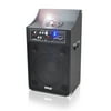 Pyle 1000 Watt Disco Jam Powered Two-Way PA Speaker System with USB/SD Readers, FM Radio, 3.5 mm AUX Input, Microphone Inputs and Flashing DJ Lights