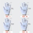 thumbnail image 2 of 24Pieces/12 Pairs White Labor Insurance Cotton Cloth Thin Etiquette Wenwan Quality Inspection Gloves (XL), 2 of 6