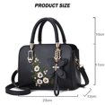 thumbnail image 2 of Bolsos bandolera para mujer Bolsos de moda Bolsos cruzados y bolsos para mujer Bolsos de hombro con asa superior de cuero para mujer Bolsos pequeños, 2 of 5