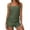 Army Green, variant on Clearance under 10$ Sevevn Women Swimsuits Sling Tanks Bikinis Solid Bathing Swimsuits Split Suit Swimwear Great Gifts for Less Mint Green M