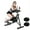 Black with 2 weight blocks, variant on BIGTREE Ab Machine Core Abdominal Trainer Strength Training Crunch Coaster Machine Height Adjustable Black
