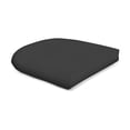thumbnail image 4 of Sunbrella 18" x 18" Canvas Navy Outdoor Chair Seating Cushion, Curved Back, 4 of 4