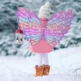 thumbnail image 1 of Conjunto de disfraz de hada princesa para niñas, Navidad, Halloween, con varita de estrella y mariposa colorida, fiesta de disfraces, 2 uds., 1 of 7