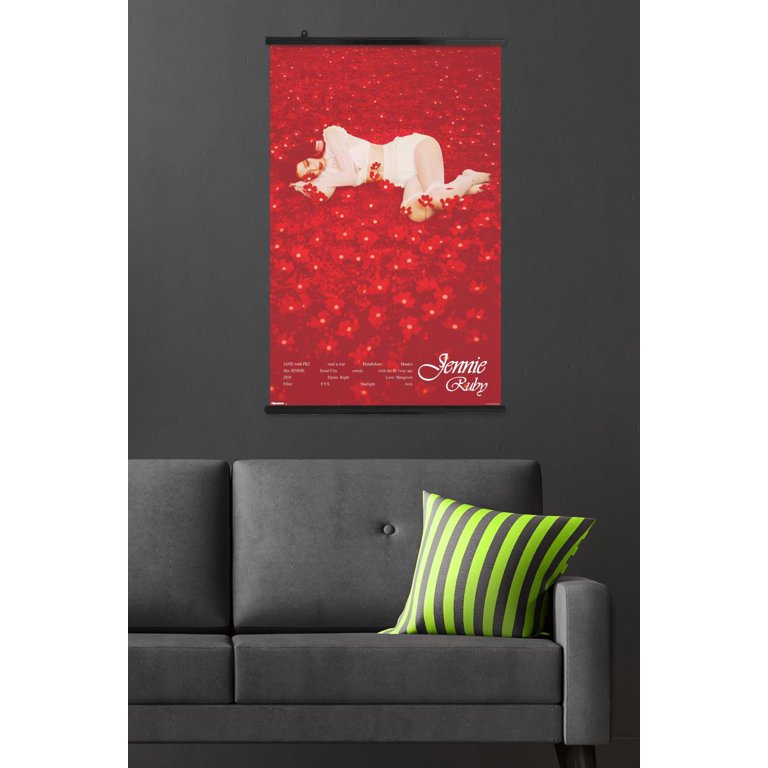 Jennie: Ruby - Track List Wall Poster, 22.375