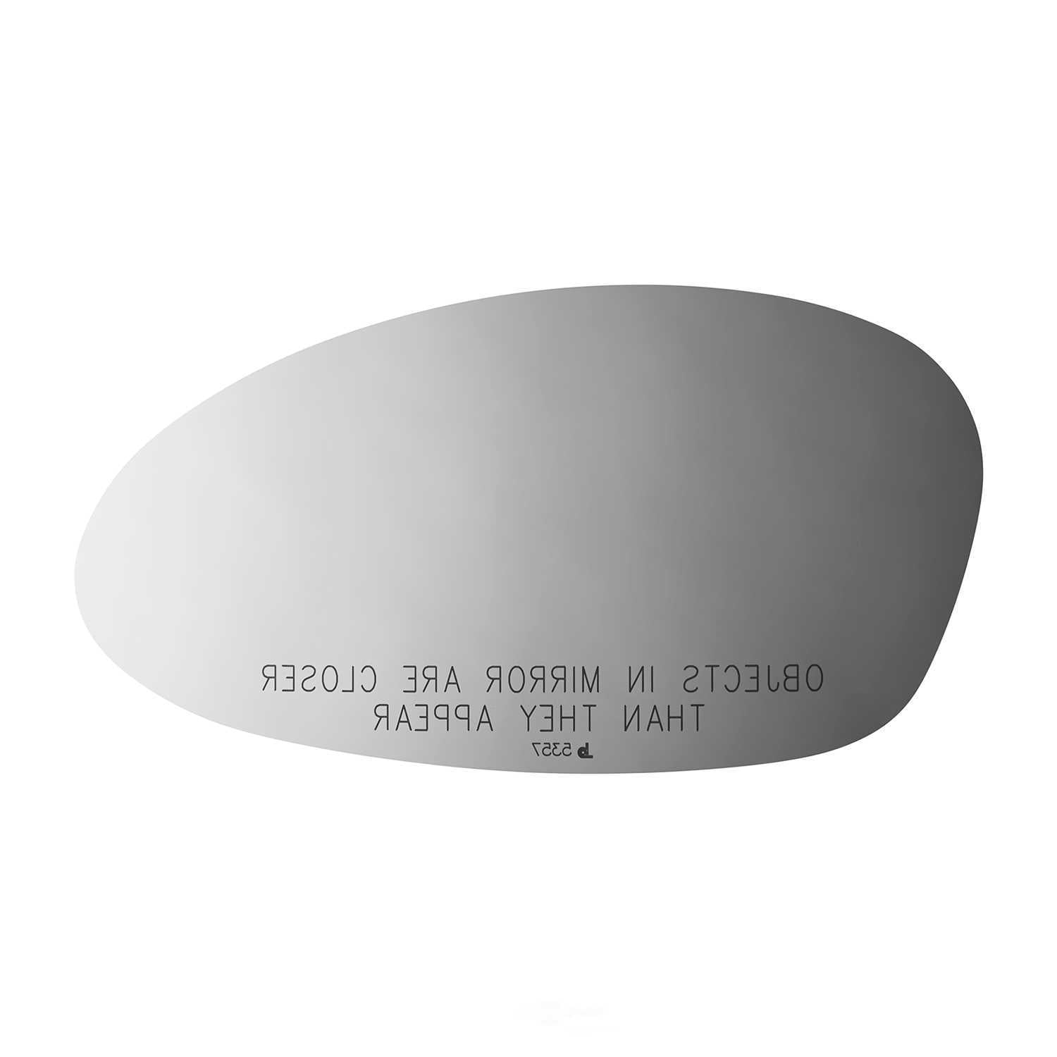 Burco Side View Mirror Replacement Glass - Clear Glass - 5357