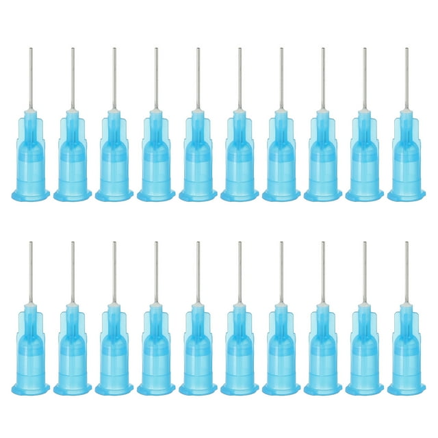 Agujas dispensadoras de punta roma Uxcell 23 Ga x 0.5 pulgadas, 100 Pcs Dispensador de Líquidos Industrial