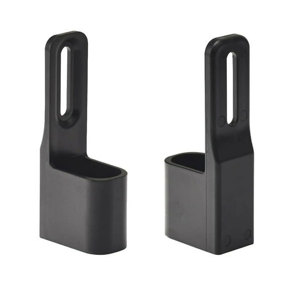 Set of 2 Black Plastic Sun Shield Senor Protector for Garage Door Sensors Reduces False Alarms and Extends Lifespans