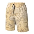 thumbnail image 5 of Naloa World Map Men's Beach Shorts, Surfing shorts, Swim trunks, Quick Dry Swim Trunks for Surfing Beach Fun - XX-Large, 5 of 9