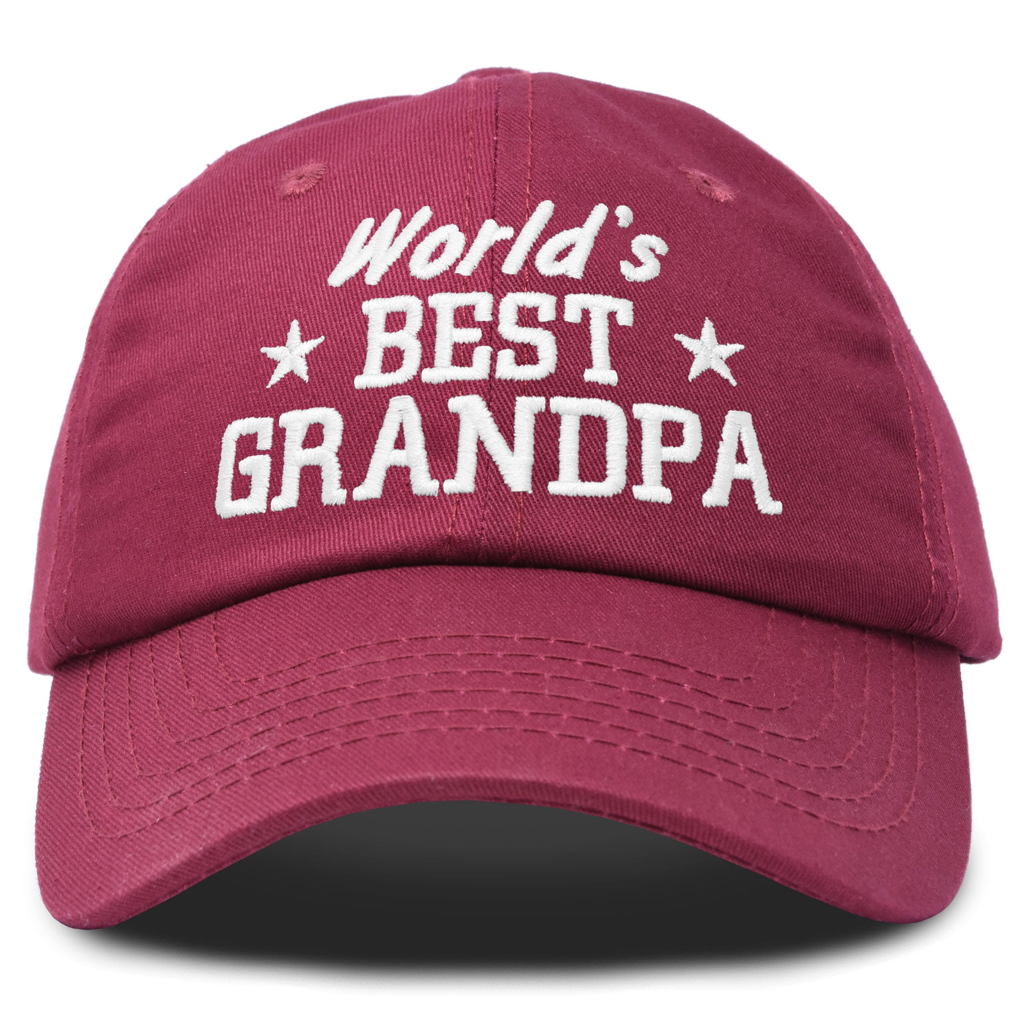 DALIX Worlds Best Grandpa Dad Hat 