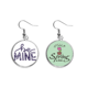 thumbnail image 1 of Ser mina linda cita handwrite Colgante decorativo temporada pendientes de primavera joyas Unbranded M, 1 of 3