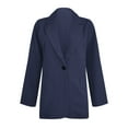 thumbnail image 4 of Blazers for Women Elegant Sporty Summer Fitted Jacket Suit Jacket Business Oversize Elegant, 4 of 6