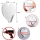 thumbnail image 4 of Ganchos elegantes en forma de corazón, ganchos de pared decorativos para la cocina del hogar, ganchos colgantes robustos de acero inoxidable de alta calidad, fácil instalación con autoadhesivo,, 4 of 8
