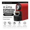 ChefWave Espresso Machine for Nespresso Compatible Capsule, Holder, Cups (Red) (New)