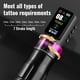 thumbnail image 3 of Kit de máquina de tatuar inalámbrica Wormhole con batería de 2300 mAh, 3 of 9