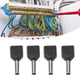 thumbnail image 1 of Engarce 100 Piezas Terminal De Virola Aislada Doble Terminales De Extremos De Cable De Virolas De PVC De Cobre AWG 16/1,5 Mm², 1 of 7