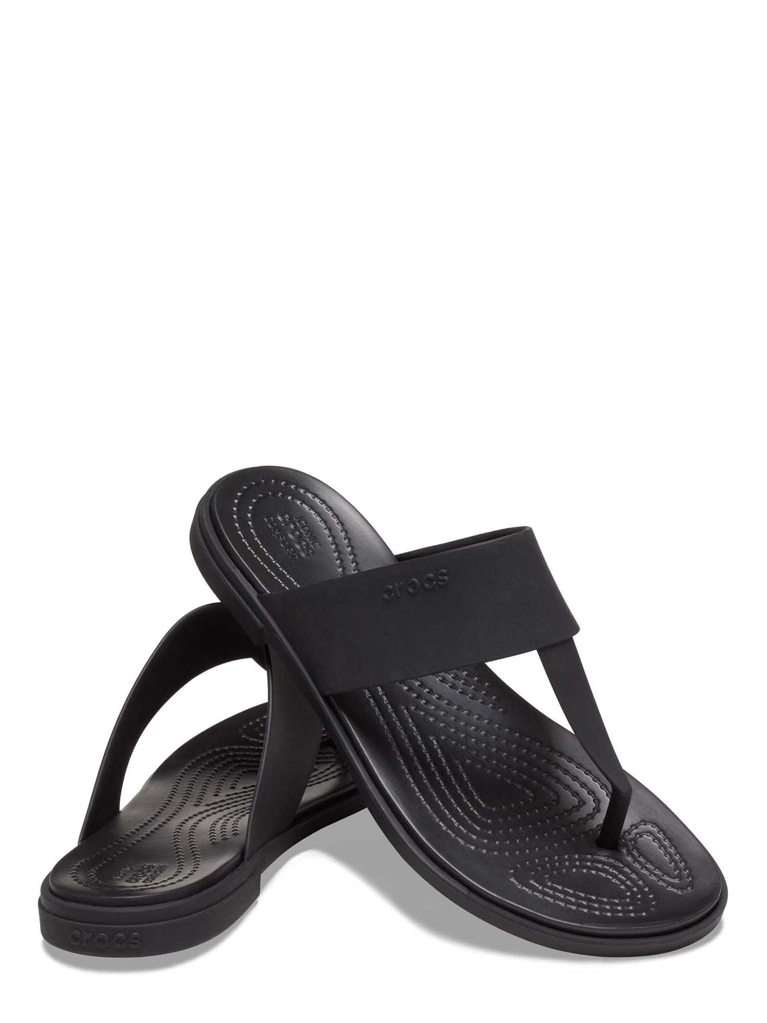◆CROCS◆ Women's Tulum Flip W BKT 23SWFP206752 Crocs Women's Tulum Flip Sandals - Walmart.com