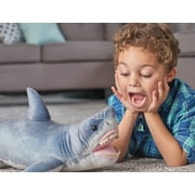 Wild Republic Living Ocean Great White Shark Stuffed Animal, 20 Inches