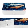 thumbnail image 4 of Shark Portable PU Leather Jewelry Organizer with Removable Compartment, Necklace Holder, Bracelet Holder, and Jewelry Boxes, 4 of 6