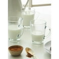 thumbnail image 4 of LAV Clear Tea Cups with Handle, Glass Coffee Mugs, Drinkware Set of 6, 10.25 fl oz., 4 of 7