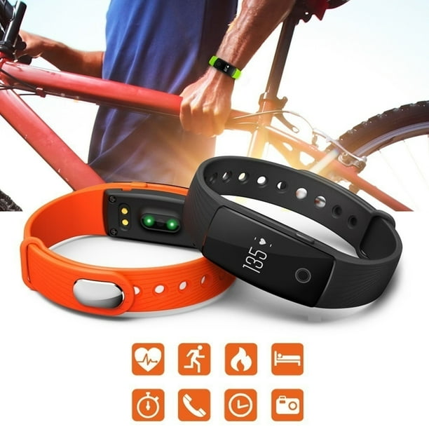 New Wristband ID107 Heart Rate Monitor Smartband Fitness Tracker Sport Bracelet Pulsometer Smart Band Walmart