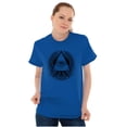 thumbnail image 4 of Freemason Providence Triangle Symbol Plus Size Crewneck Graphic Tee Shirt Brisco Brands 2X, 4 of 5