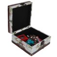 thumbnail image 4 of Caja De Cuero PU, Estuche De Almacenamiento Decorativo Hermoso Y Duradero, Exquisito Para Accesorios De Fotografía Para Niñas, Regalos, Certificados De Joyería, Amigos De Octpeak Vintage Jewelry Box, 4 of 8
