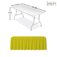 thumbnail image 3 of Mantel Bambalina Para Mesa De 1.80 x 0.75 Colores Amarillo, 3 of 5
