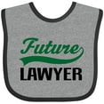thumbnail image 3 of Inktastic Future Lawyer Boys or Girls Baby Bib, 3 of 4