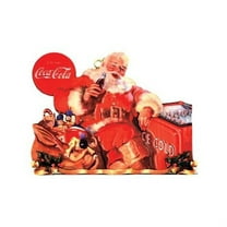 Old World Christmas Ginger Cottages Wooden Ornament for Christmas Tree, Thirsty Santa