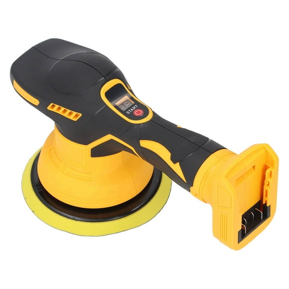 Auto Buffer Polisher, Cordless Car Polisher 6 Inch Battery Powered for Paint Wax Removing