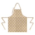 thumbnail image 2 of Golden Christmas Apron-Garden Aprons for Women with Pockets-Cotton Linen Waterproof Kitchen Cooking Gardening Aprons Adjustable for Kitchen,Cooking,BBQ and Salon 32"x27", 2 of 7