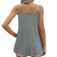 thumbnail image 4 of Njoeus Cute Summer Tops for Women Young Adult Tank Top Summer Tank Tops for Women 2025 Spaghetti Strap Camisole Tunic Shirts Vacation Outfits Casual Trendy Clothes Womens Black Tank Top On Clearance, 4 of 8