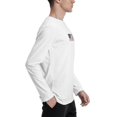 Don't Let Old Man IN Mens Cotton TShirt Crew Neck Long Sleeve Tee
