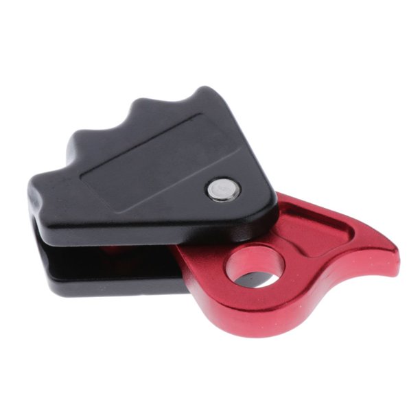 Yuarrent Cuerda de escalada en roca, agarre de seguridad de 9mm-12mm, árbol de protección Arborist, cordón portátil, equipo de agarre, carpas negro rojo