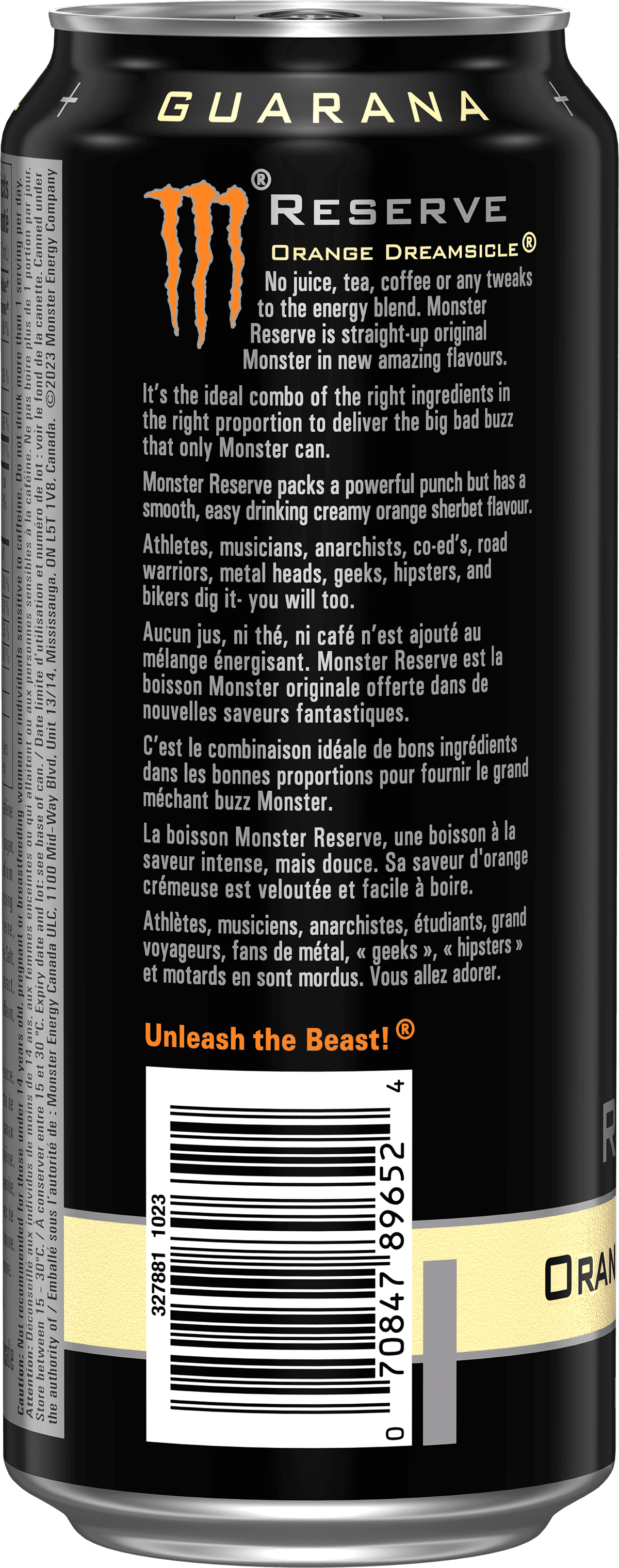 Monster Reserve Orange Dreamsicle