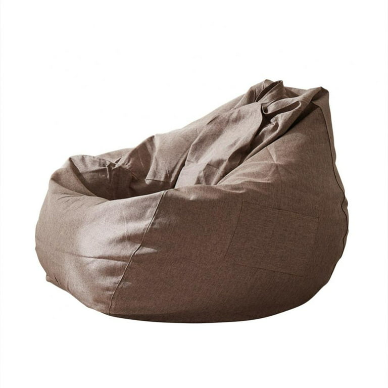 Multifunctional Bean Bag Chair, Large Adult Childrens Living Room Furniture, Soft and Comfortable Bean Bag Cover, Can Relax and Sleep Easy to Clean (