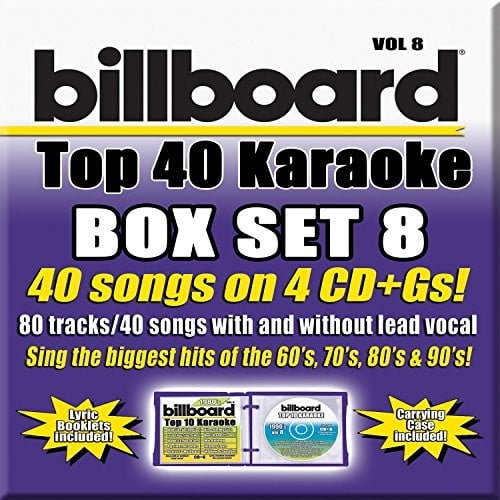 Party Tyme Karaoke Billboard Top 40 Karaoke Box Set, Vol. 8 (CD)