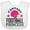 AA-White, variant on Inktastic Fantasy Football Princess Girls Baby Bib