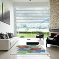 thumbnail image 7 of Ahgly Company Machine Washable Indoor Square Transitional Ash Gray Area Rugs, 7' Square, 7 of 7