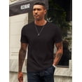 thumbnail image 5 of COOFANDY Plain Tshirts for Men 100% Cotton Short Sleeve T Shirt Crewneck Casual, 5 of 6