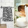 thumbnail image 7 of Dreamtimes 2PCS Leopard Cotton Towel Set, Quick Drying Face Towel, Soft and Breathable Bath Towel Hand Towels for Bathroom, Gym, Beach, 7 of 7