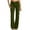#101Army Green, variant on GXIPO Flare Jeans for Women Business Casual Low Rise Twill Dress Pants Slim Fit Bootcut Trousers Pants with Pockets Army Green 2XL