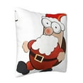 thumbnail image 2 of ZICANCN Decorative Throw Pillow Covers , Santa Claus Couch Sofa Decorative Knit Pillow Covers for Living Room Farmhouse 26"x26", 2 of 8