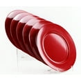 thumbnail image 6 of Calypso Basics, 6pc Melamine Salad Plate Set, Red, 6 of 6