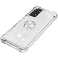 thumbnail image 5 of Funda para Xiaomi Redmi Note 11 4G/Note 11S 4G con Brillo Líquido Flotante, Purpurina, Parachoques y Anillo Giratorio Soporte, 5 of 5